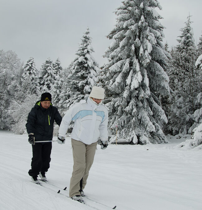 Initiation au ski de fond 25 janvier 2015