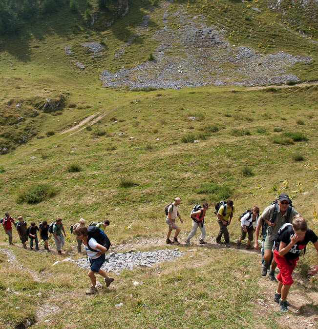 Sortie d’été 2009 à Ovronnaz